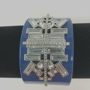 Lia Sophia Persian Blue Cuff Bracelet Small